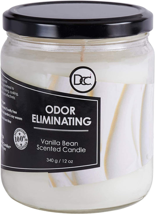 exclusive odor-eliminating wax blend that chemically bonds to offensive smells rather than masking them