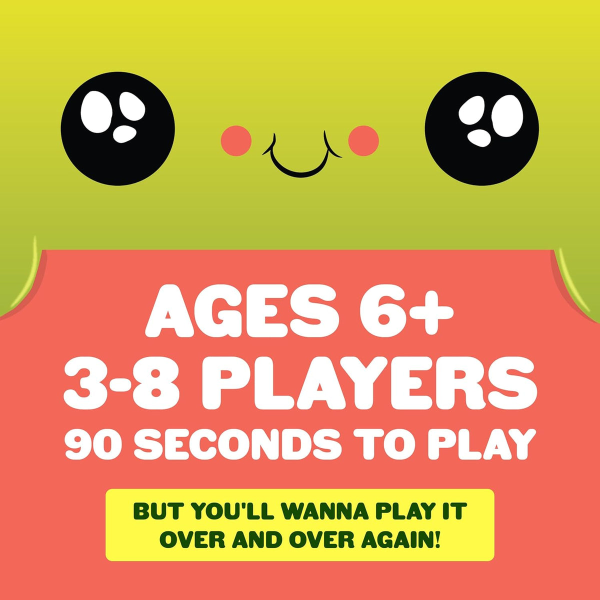 Exploding Kittens Happy Salmon Card Game | Funny Birthday Gift for Kids, Teens, and Adults | Quick 90-Second Rounds, 3-8 Players