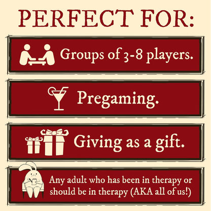 Exploding Kittens Horrible Therapist Game - Birthday Gag Gift for Her, Mom, or Best Friend with Hand-Drawn The Oatmeal Art