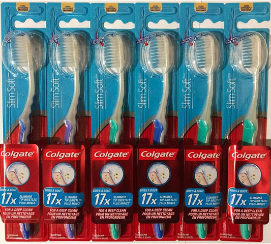 extra soft bristles engineered to be 48% softer than standard colgate soft manual