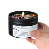 [Brand Name] Essential Oil Soy and Coconut Candle – Calming Oriental Citrus Floral Scent for Yoga Room and Meditation Space