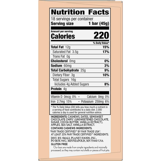 fair trade certified semisweet chocolate chips