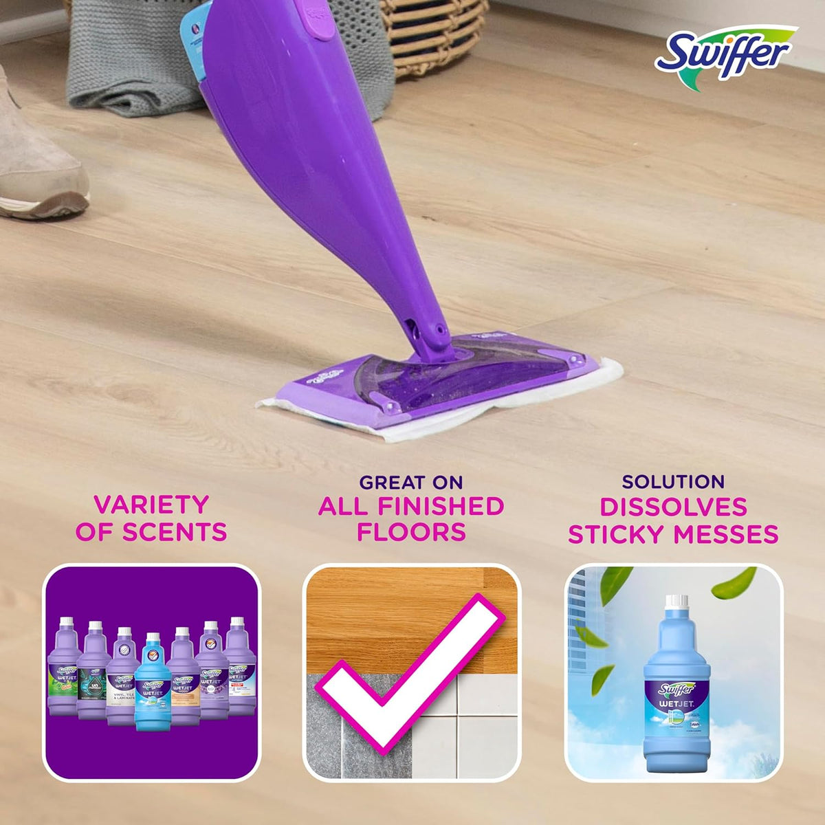 febreze odor-elimination technology infused in formula