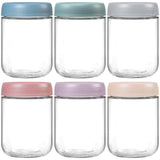 NETANY 16 oz Glass Overnight Oats Jars with Airtight Lids – Mindful Meal Prep Containers for Healthy Breakfast Routines