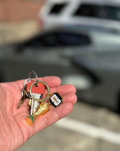 FIFA World Cup 2026 Trophy Keychain – Travel Daypack Charm for World Cup 2026 Host City Tourists