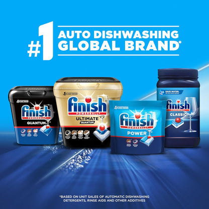 Finish Classic Dishwasher Pods 84 ct. – Busy Home Office Kitchen, No-Pre-Rinse Daily Dishwashing