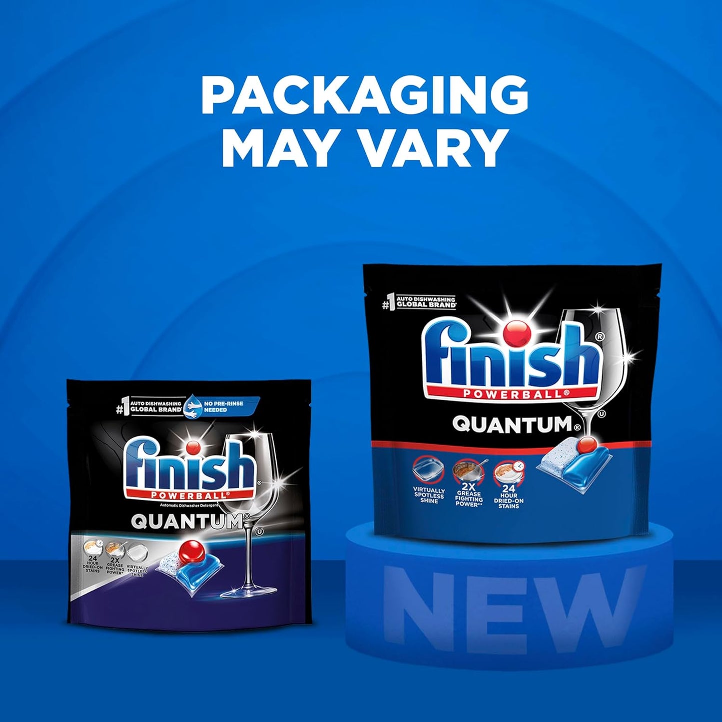 Finish Quantum Dishwasher Pods – Calming Post-Meal Wind-Down for Home Kitchens, Skip Stressful Pre-Rinsing