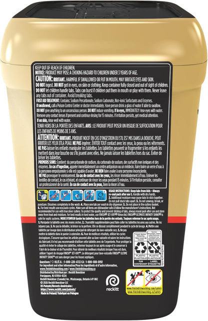 Finish Ultimate Quantum Infinity Shine Dishwasher Pods – Pantry-Worthy Dishwasher Detergent with Fresh Scent