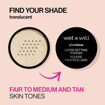 five available shade variants (translucent, banana, off-white translucent, deep, soft pink) addressing fair to deep skin tones