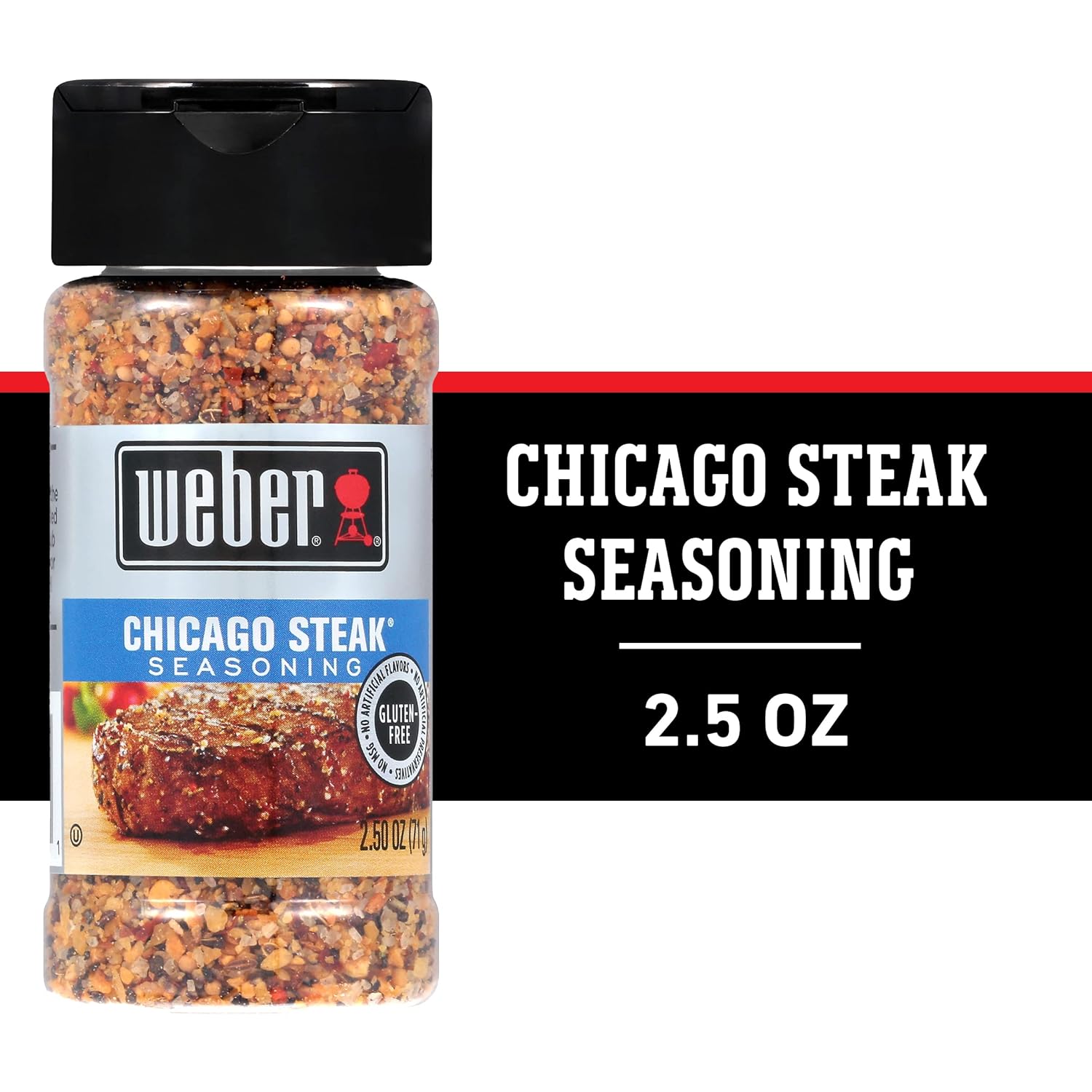 five flavor variants: chicago steak, steak 'n chop, montana steak, chophouse butter, savory steakhouse