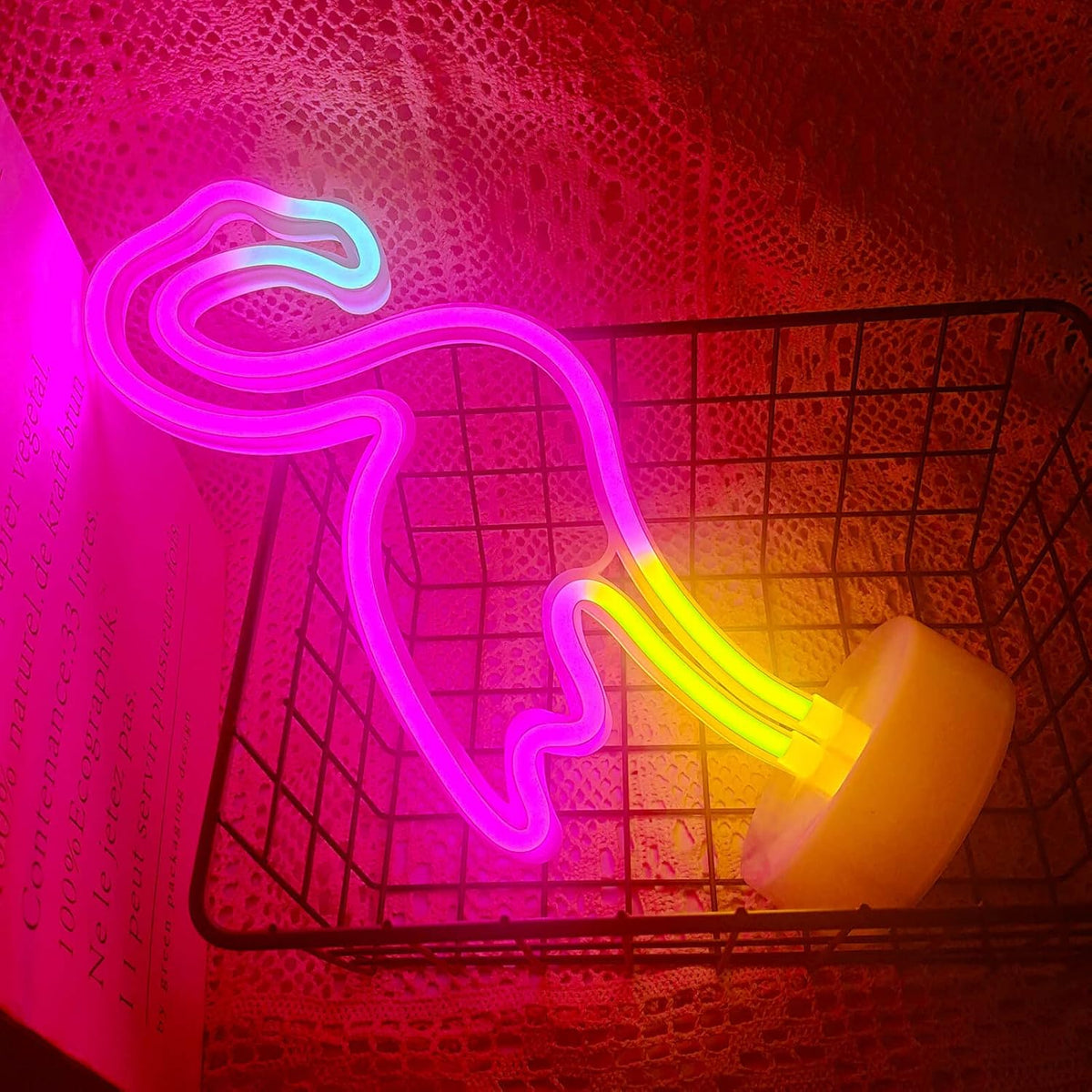Flamingo LED Sign – Housewarming Gift for Women, Flamingo-Shaped Accent Light for Dressing Table and Bedroom
