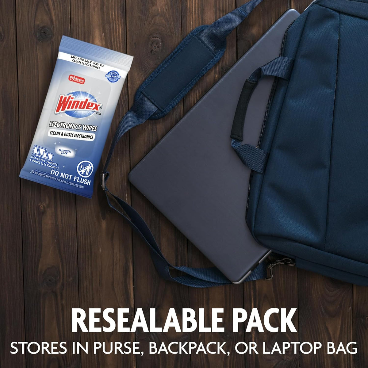 flat, slim pack design for easy storage and portability