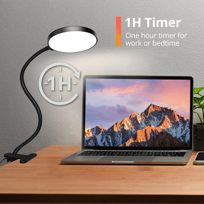 flexible 180° aluminum gooseneck for precise light direction