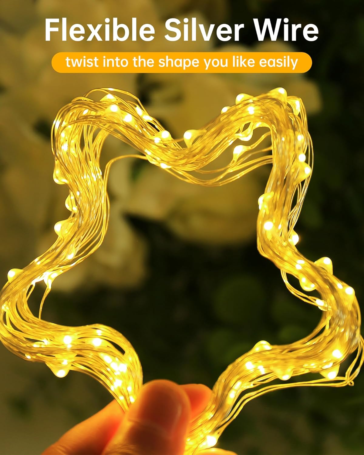 flexible silver/copper wire for shapeable installation