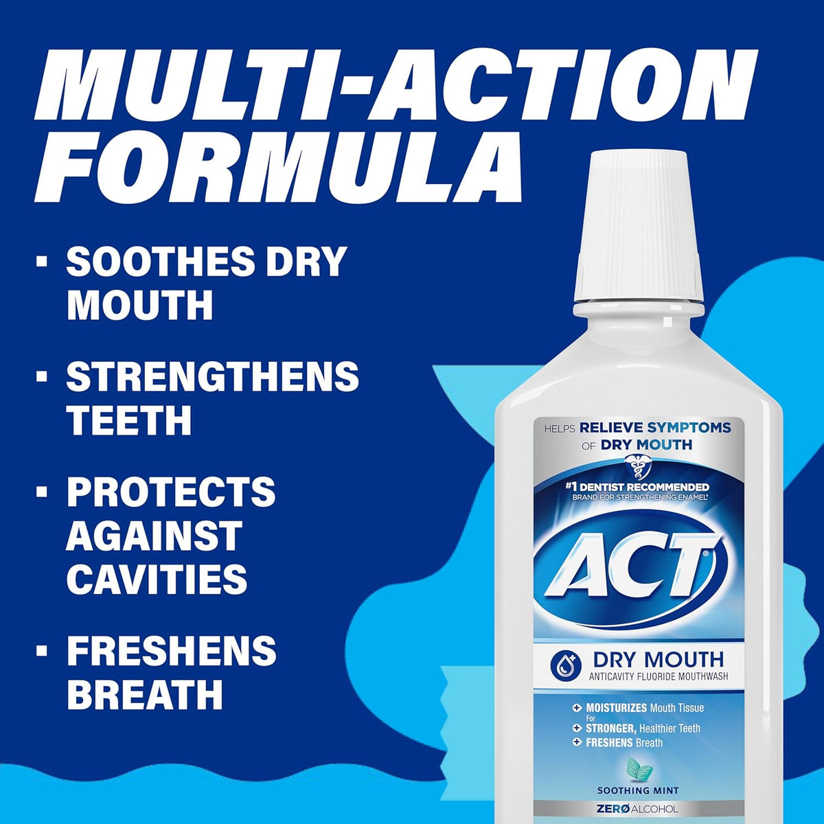 fluoride-based anticavity protection to strengthen teeth and prevent decay