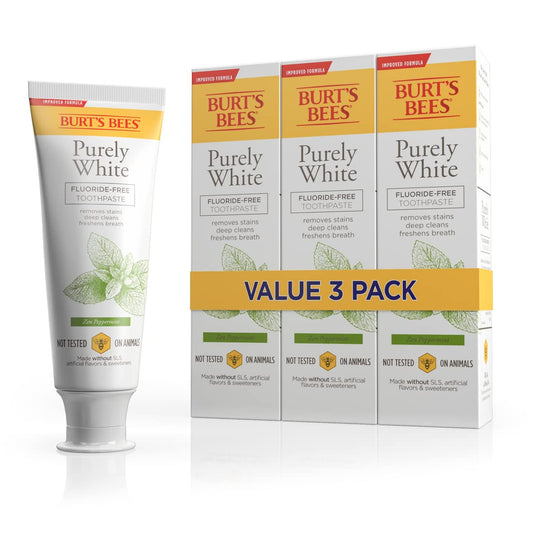 fluoride-free formula with surface-stain-removing action