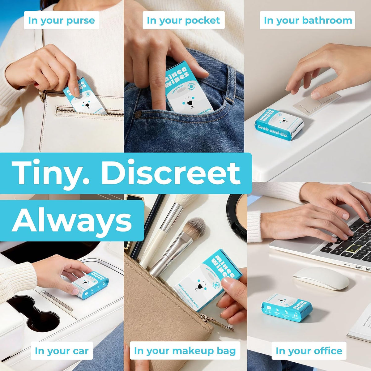 flushable, septic-safe, and sewer-safe material that breaks down after flushing