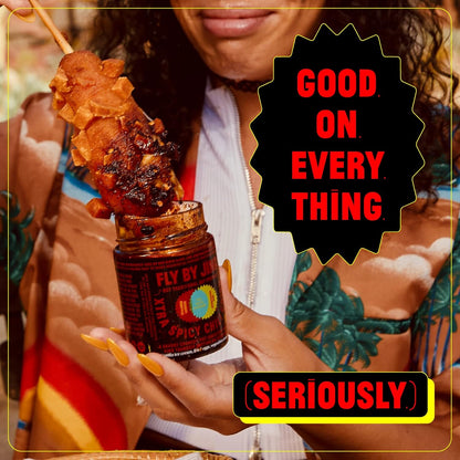 FLYBYJING Two-Jar Sichuan Chili Crisp Duo – Simple Pantry Solution Replacing Multiple Condiments