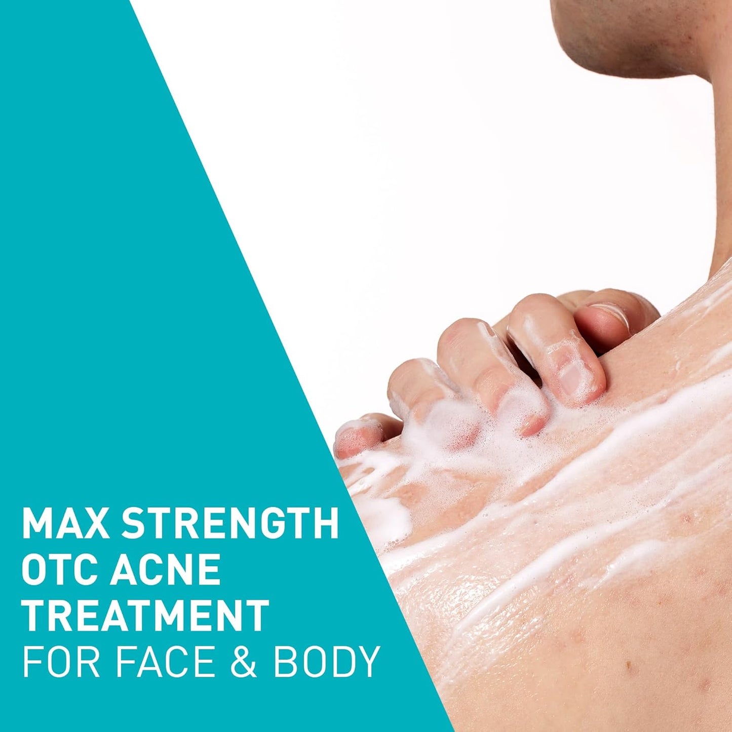 foaming cream texture that lathers gently without leaving skin stripped