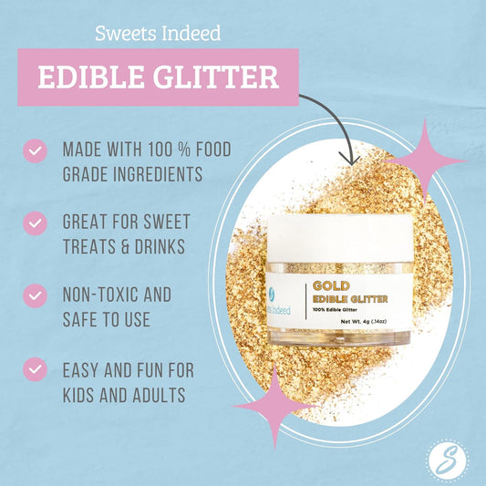 food-grade, edible formulation safe for direct consumption on food and drinks