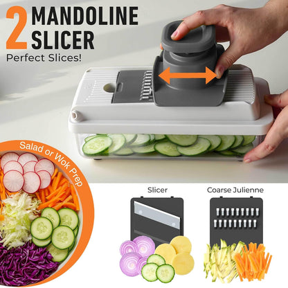 food holder accessory that secures small items to prevent slipping and protect fingers