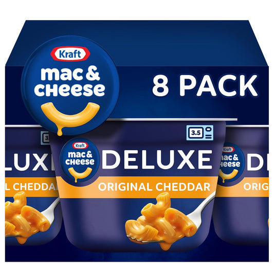 four 2.39 oz single-serve microwaveable cups per pack