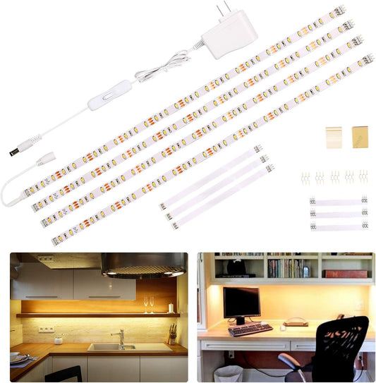four 20-inch led light bars or 6.56 ft cob continuous strip (6 variants total)