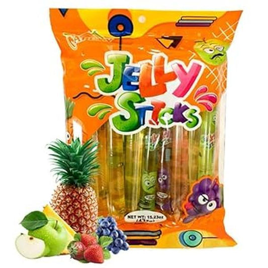 four assorted fruit flavors in a single bag