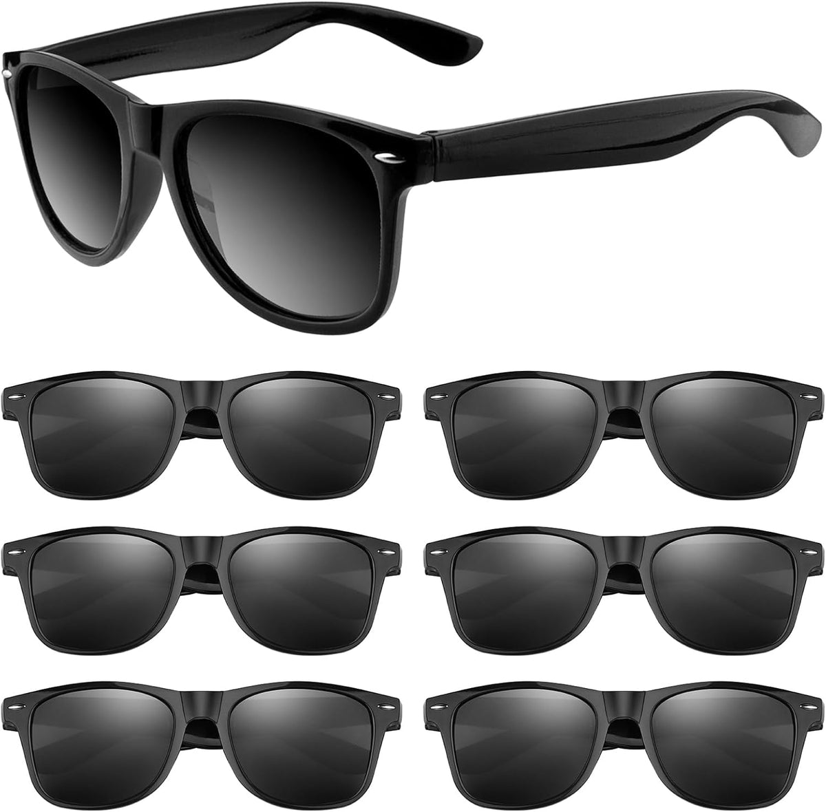 four pack size tiers: 6, 12, 24, and 48 pairs per order
