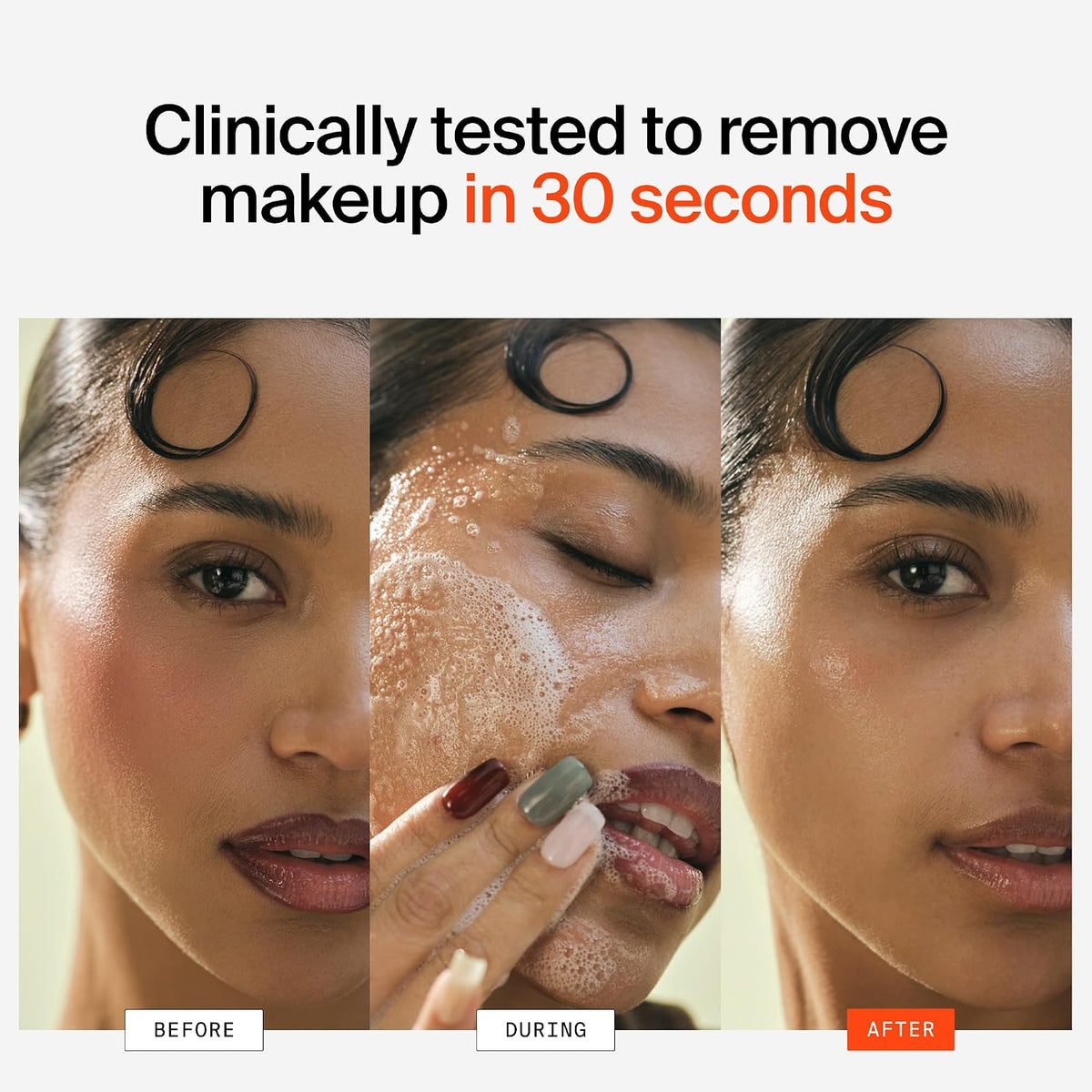 free-from formulation: no pegs, dimethicone, parabens, mineral oil, or artificial dyes