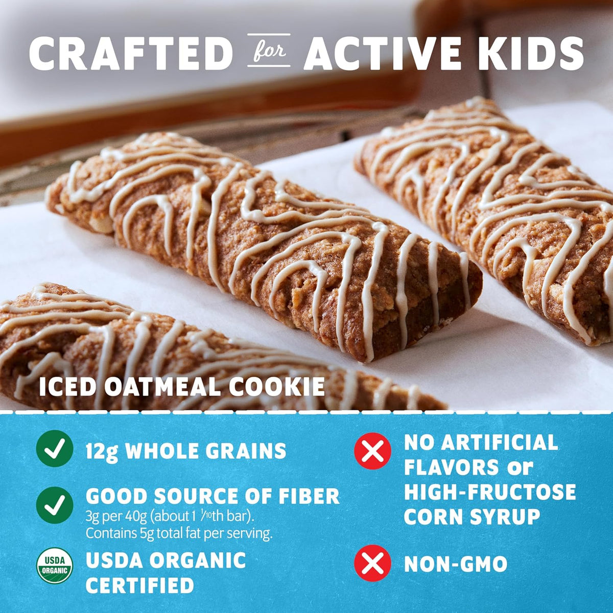 free from high-fructose corn syrup, artificial flavors, artificial colors, and preservatives