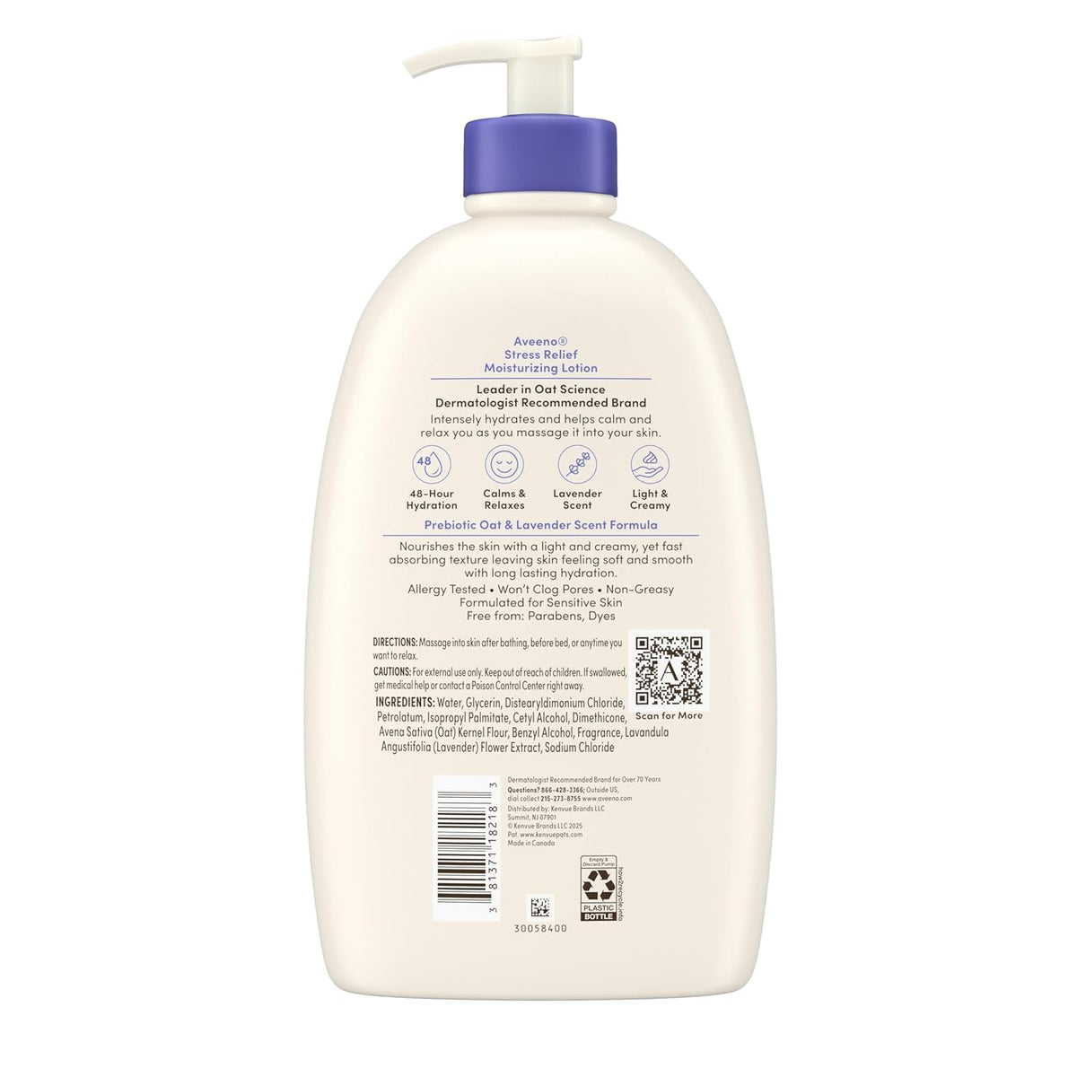 free from parabens, dyes; allergy tested and non-comedogenic