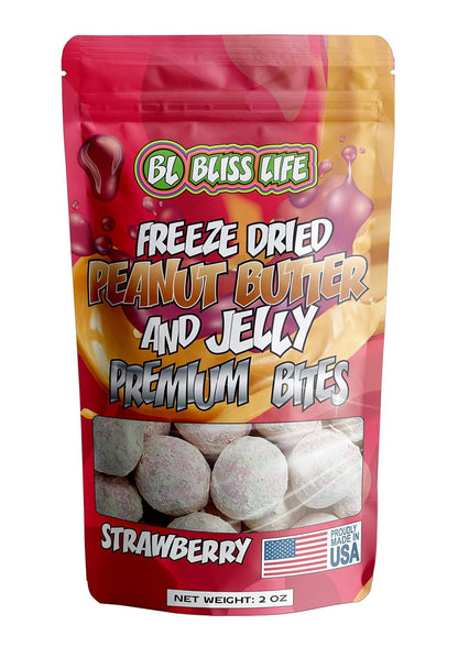 freeze-dried preparation that creates a melt-in-your-mouth yet crunchy texture