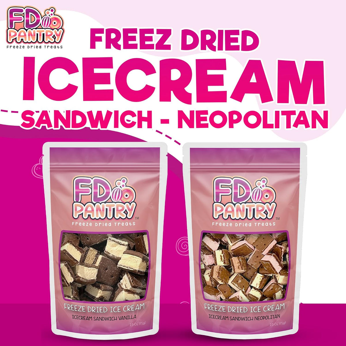 Freeze Dried Strawberry Chocolate Vanilla Bites – Backpack-Friendly Survival Snack for Day Hikes and Overland Trips