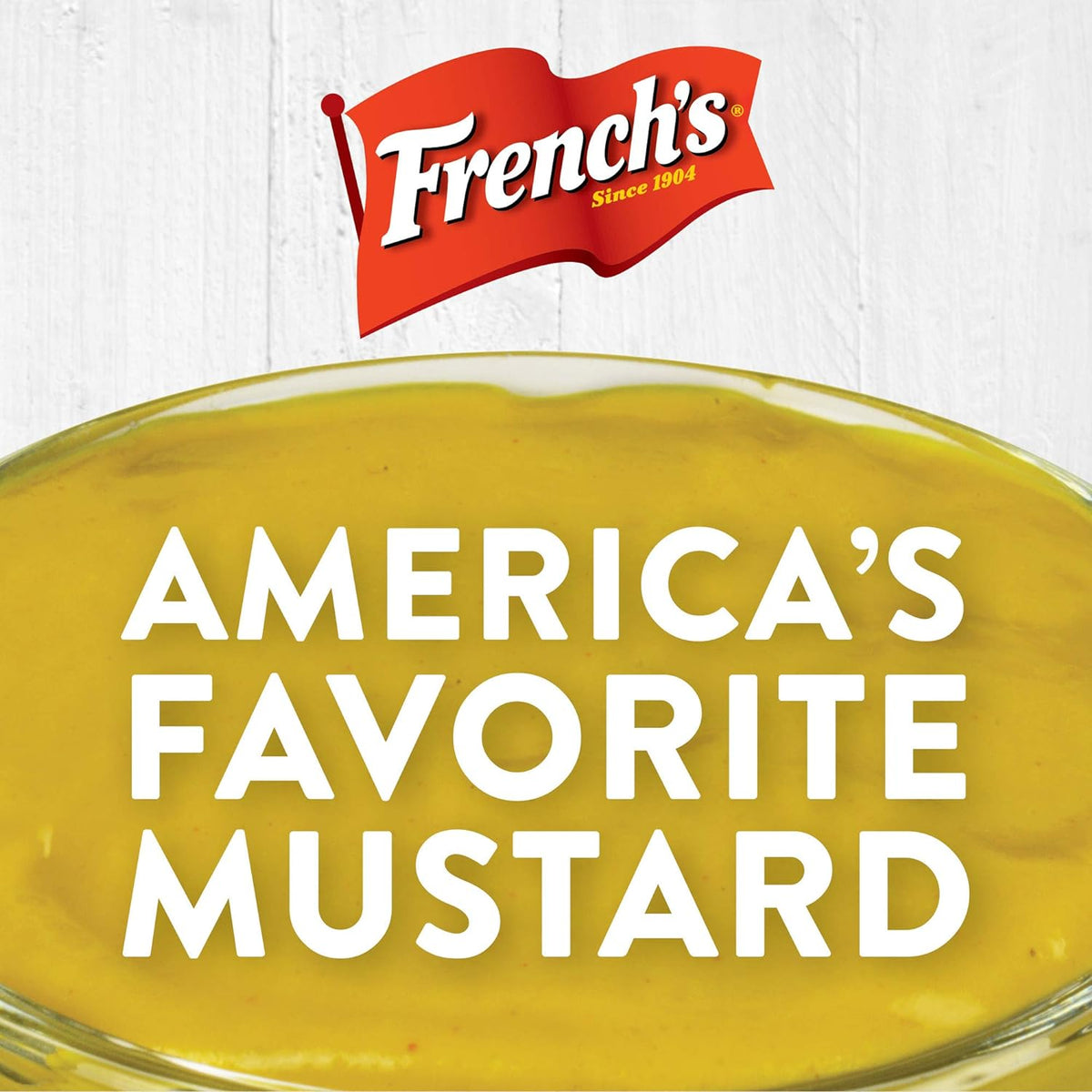 French's Classic Yellow Mustard, 30 oz Squeeze Bottle – Allergen-Friendly Condiment Free From Peanuts, Tree Nuts, Dairy, and Soy