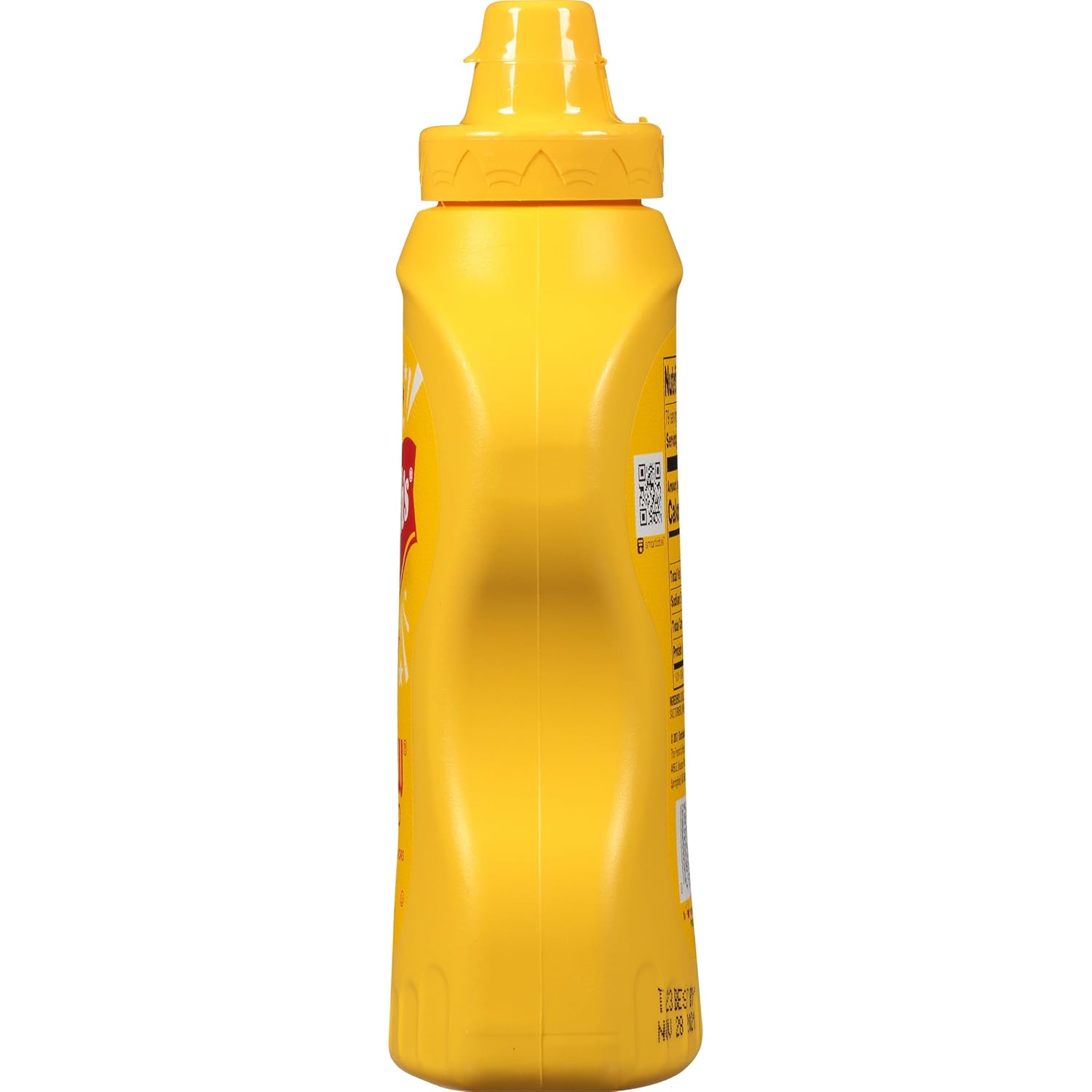 French's Classic Yellow Mustard – Clean-Label Zero Calorie Condiment for Guilt-Free Meal Prep, 14 oz