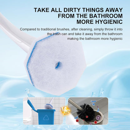 fresh-scented, no-touch disposal format (wipe item form, no liquid contents)