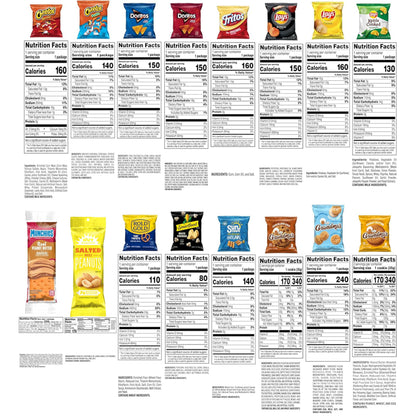 Frito-Lay Ultimate Classic Snacks Package – Single-Bulk Variety for Simplified Shopping Lists