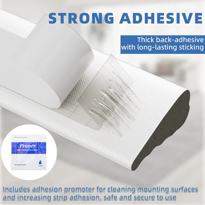 FrostGuard Wedge Door Seal Strip – Bedroom Window Draft Stopper for Deeper Sleep, Noise and Light Blocker
