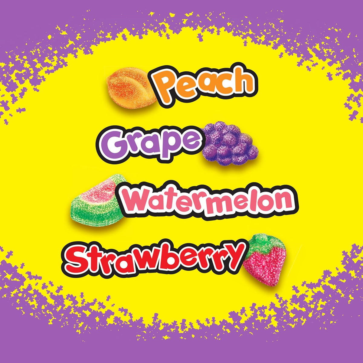 fun fruit-shaped pieces suitable for candy bowls and decor