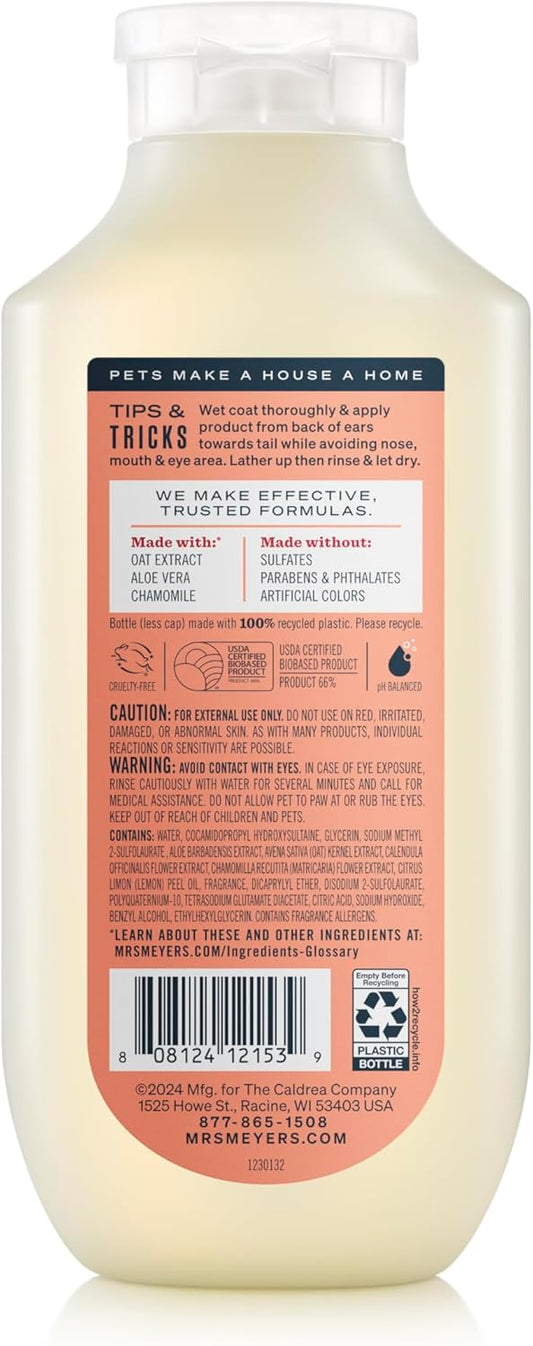 functional ingredients: glycerin, oat extract, aloe, and chamomile for moisture and shine
