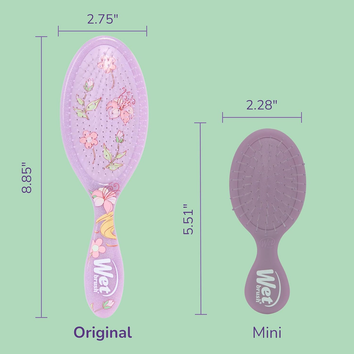 functions on both wet and dry hair for versatile post-bath or quick morning use