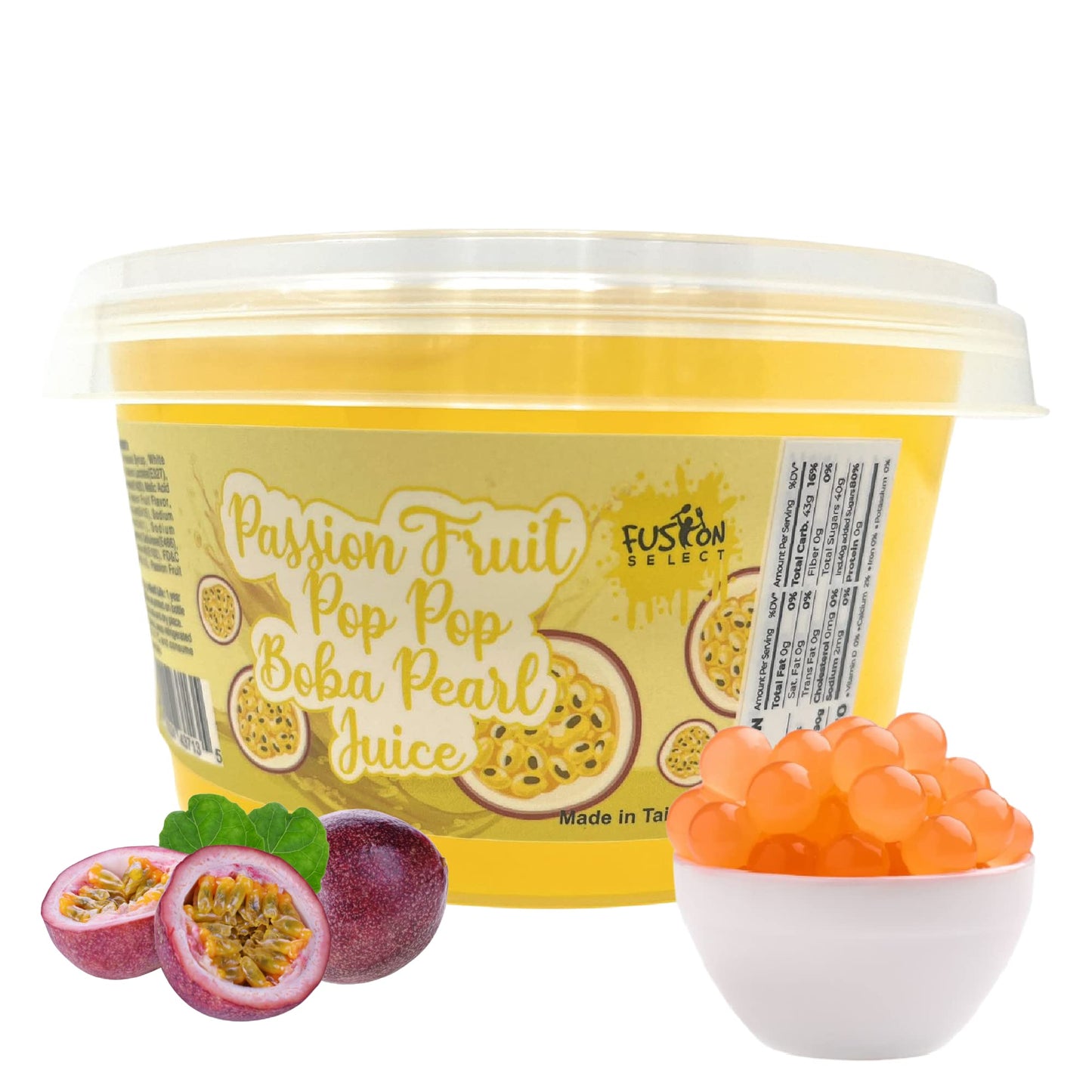 Fusion Select Strawberry Bursting Boba – Fun Housewarming Gift for Friends Who Love DIY Drinks