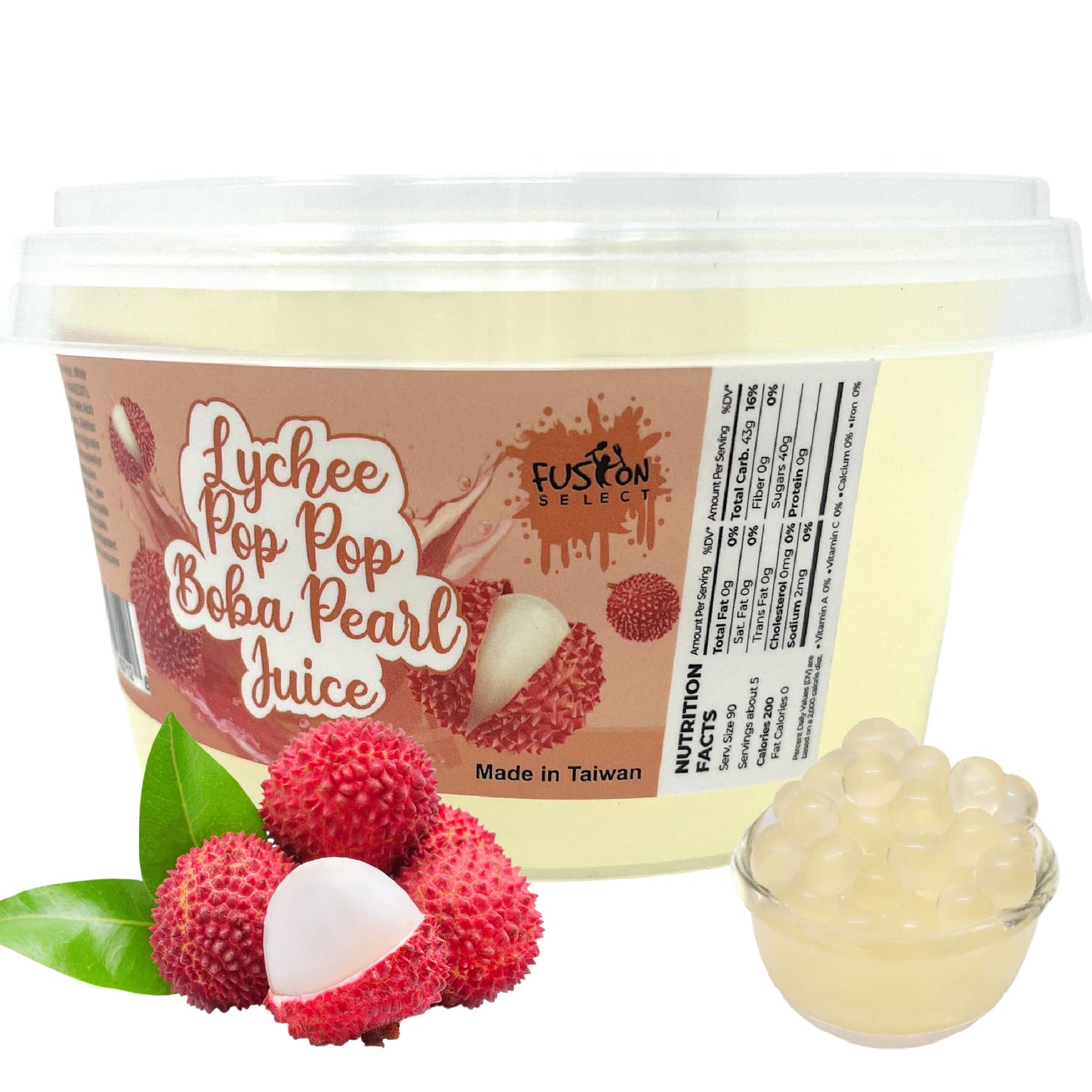 Fusion Select Strawberry Bursting Boba – Fun Housewarming Gift for Friends Who Love DIY Drinks