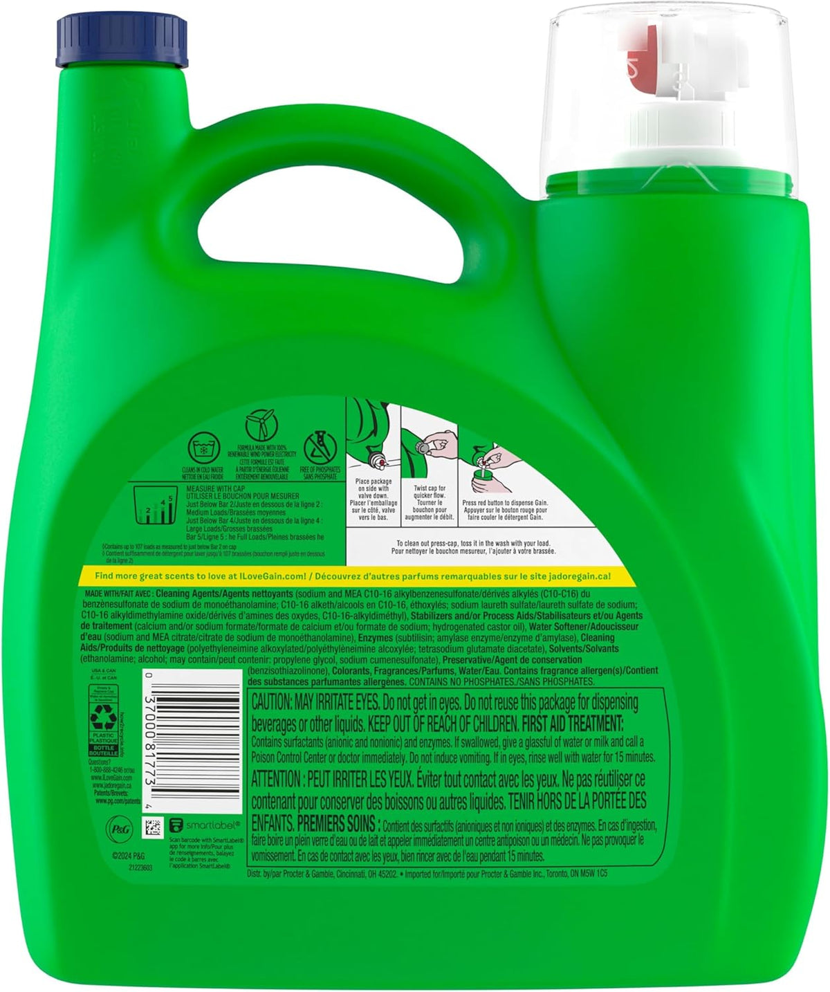 Gain Lavender Scent Laundry Soap – Bedding Wash for Mindful Evening Routines and Restful Sleep Prep