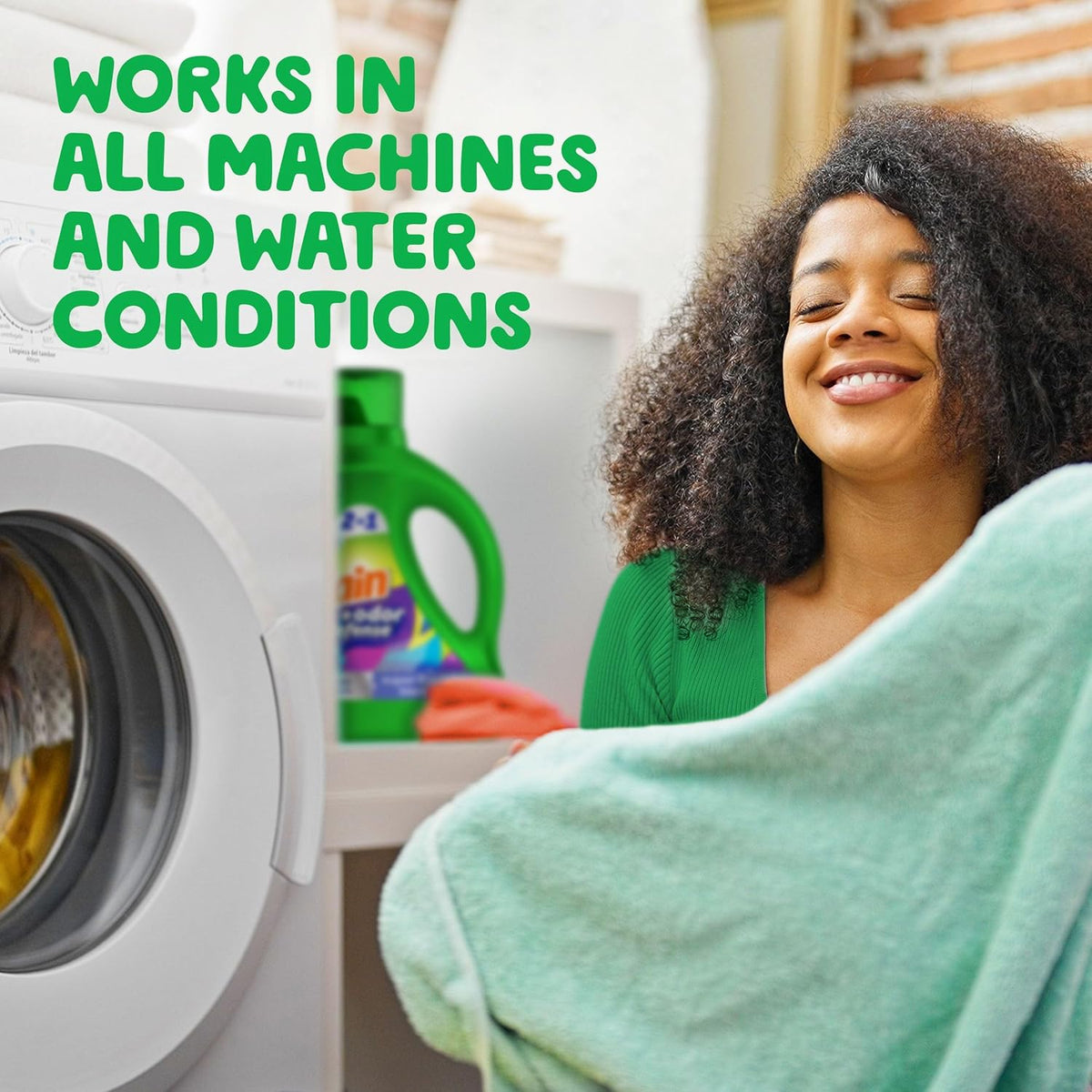 Gain Super Fresh Blast 2 in 1 Odor Defense Laundry Detergent Liquid 194 fl oz HE Compatible, Odor Fighting Laundry Soap for Playroom and Kids Clothes