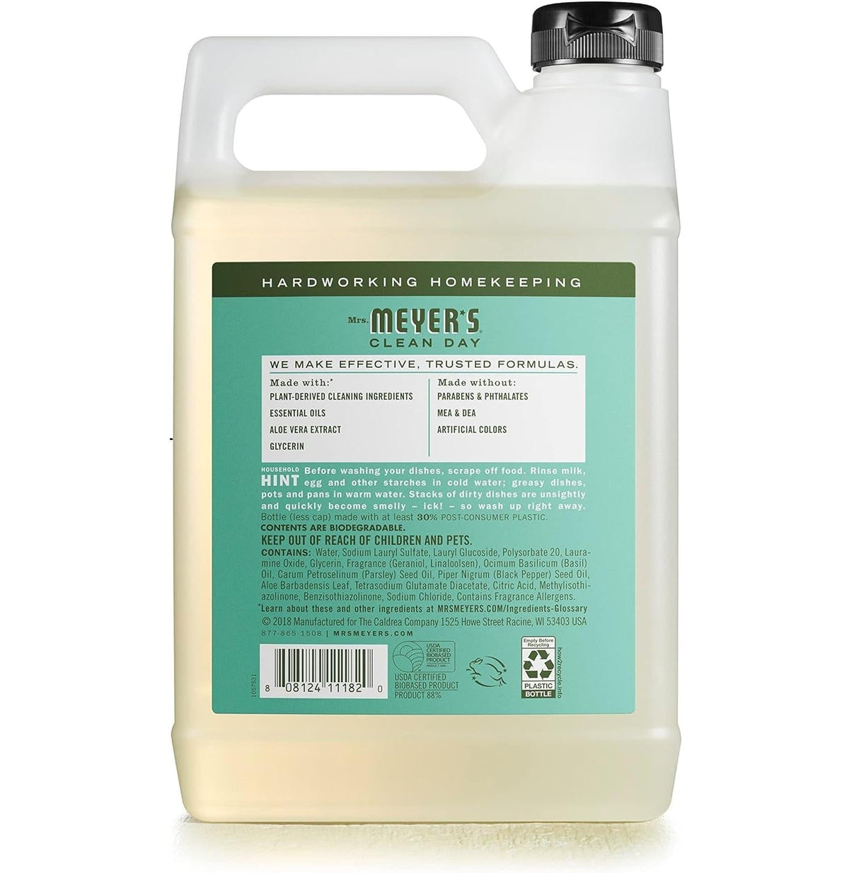 garden-fresh basil scent described as cool, crisp, uplifting, and grounding