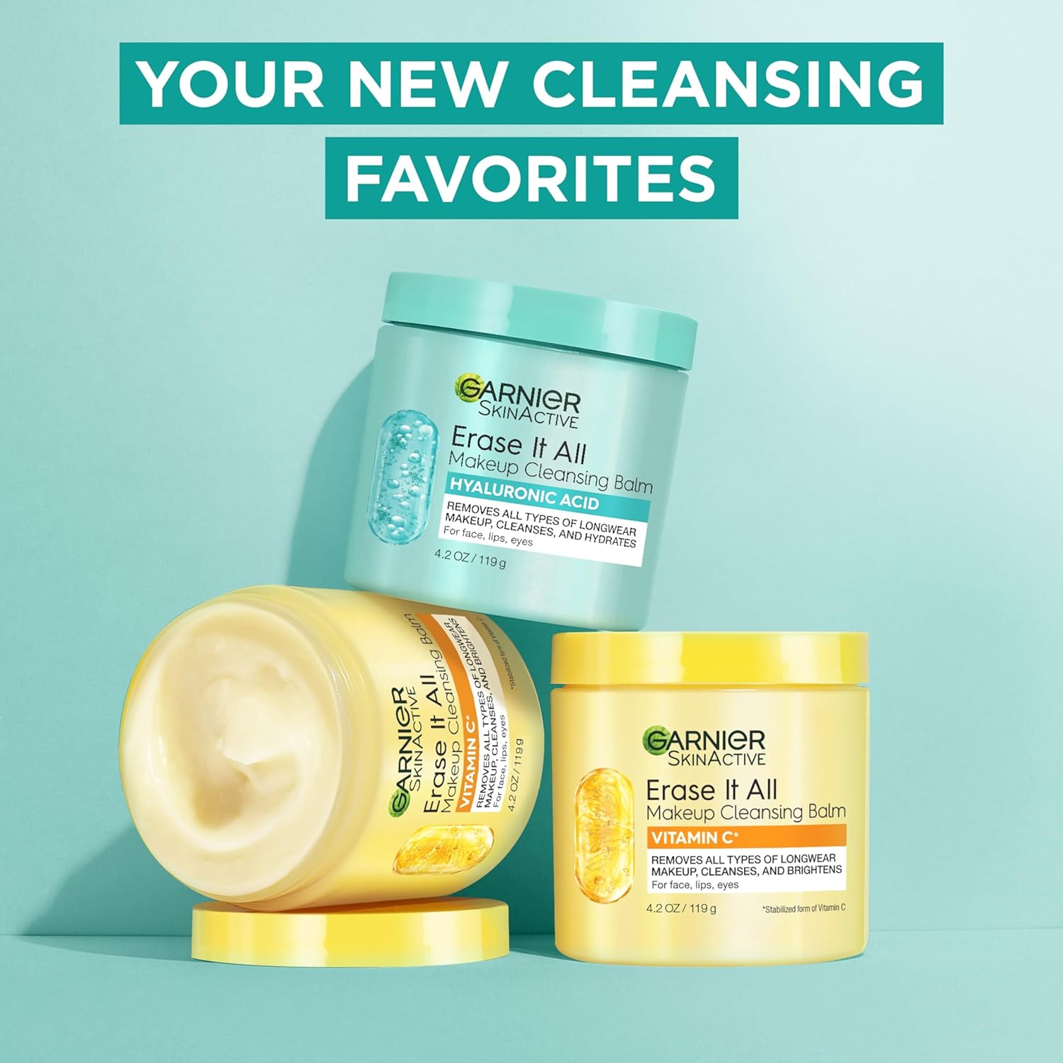 Garnier Erase It All Cleansing Balm – Three-in-One Makeup Remover for the Uncluttered Bathroom Counter