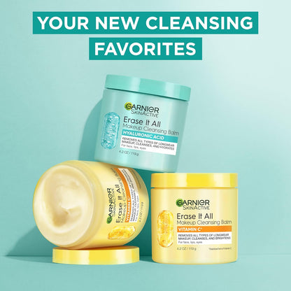 Garnier Erase It All Cleansing Balm – Three-in-One Makeup Remover for the Uncluttered Bathroom Counter