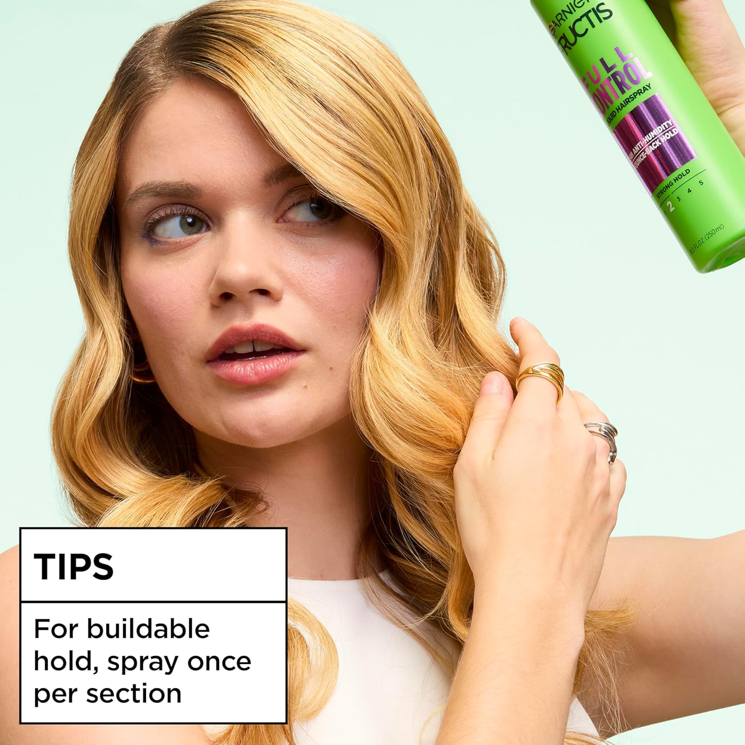 Garnier Fructis Anti-Humidity Hairspray – Clean, Simple Non-Aerosol Styling Spray